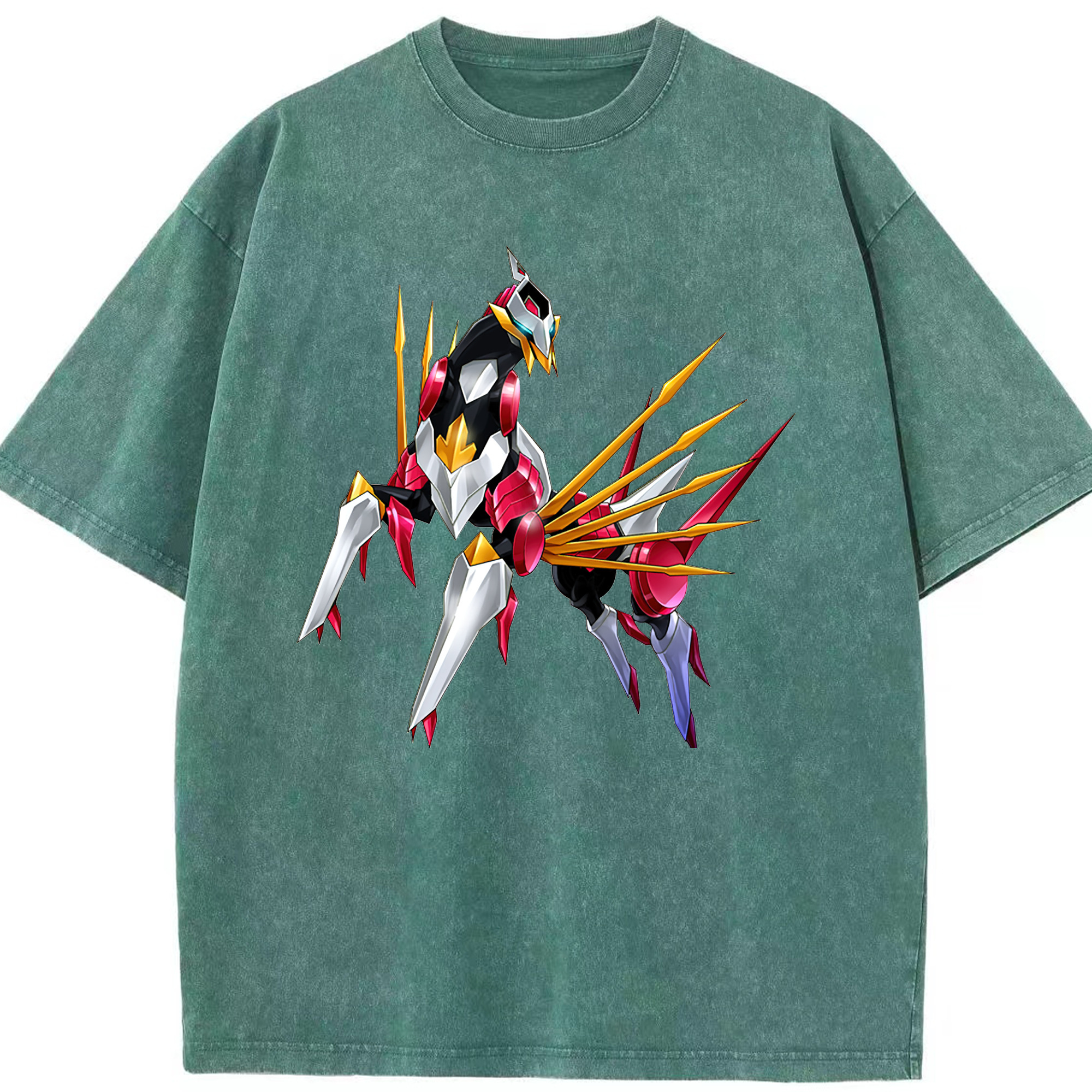 （画像用） 遊☆戯☆王 Yu-Gi-Oh! 綿100% ヴィンテージ風 半袖Tシャツ（フロントプリント）